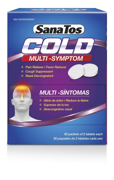 sanatos cold multi sintomas display 50x2